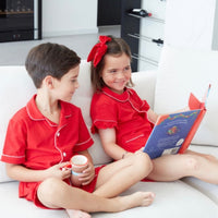 Red Shorties Boys Pjs