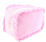 Velvet Frill Pouch